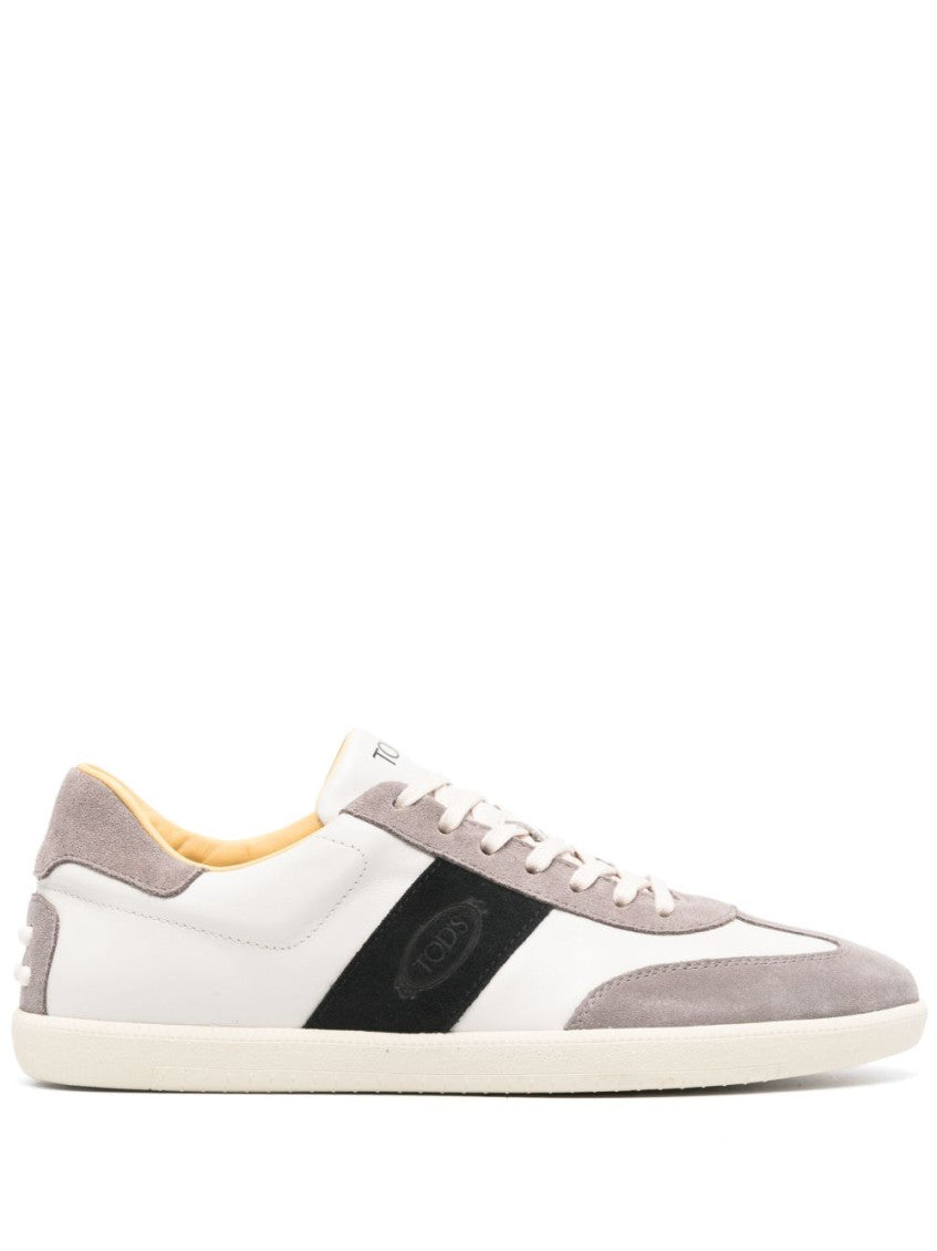 White Lace Up Sneakers 1