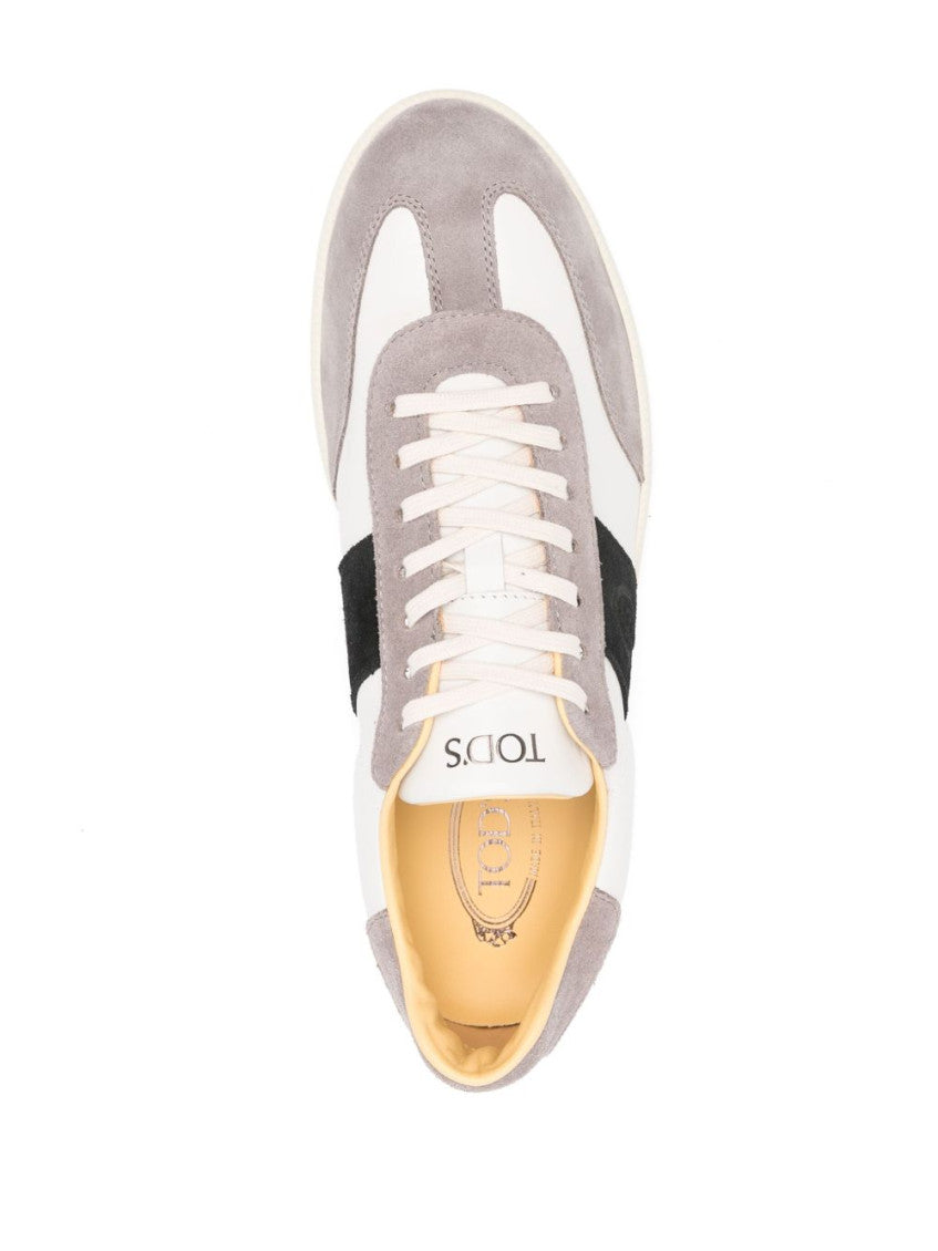 White Lace Up Sneakers 3