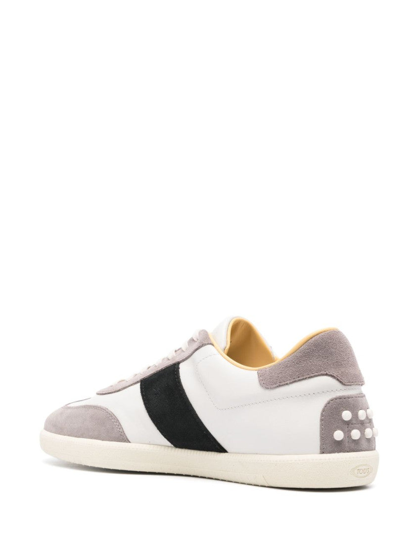 White Lace Up Sneakers 4