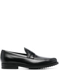 Black Leather Loafers 1