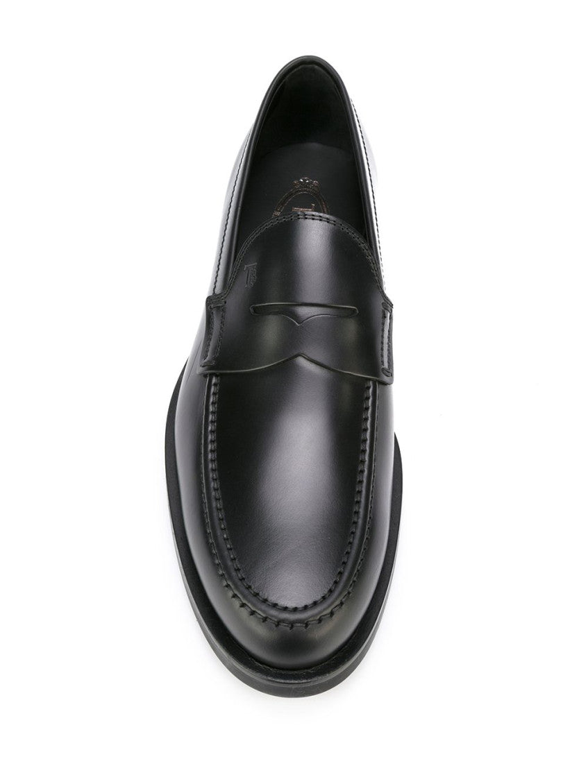 Black Leather Loafers 2