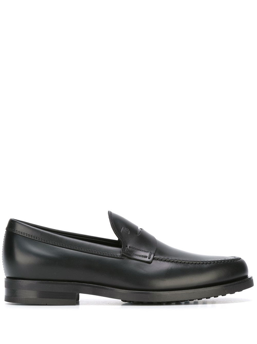 Black Leather Loafers 5