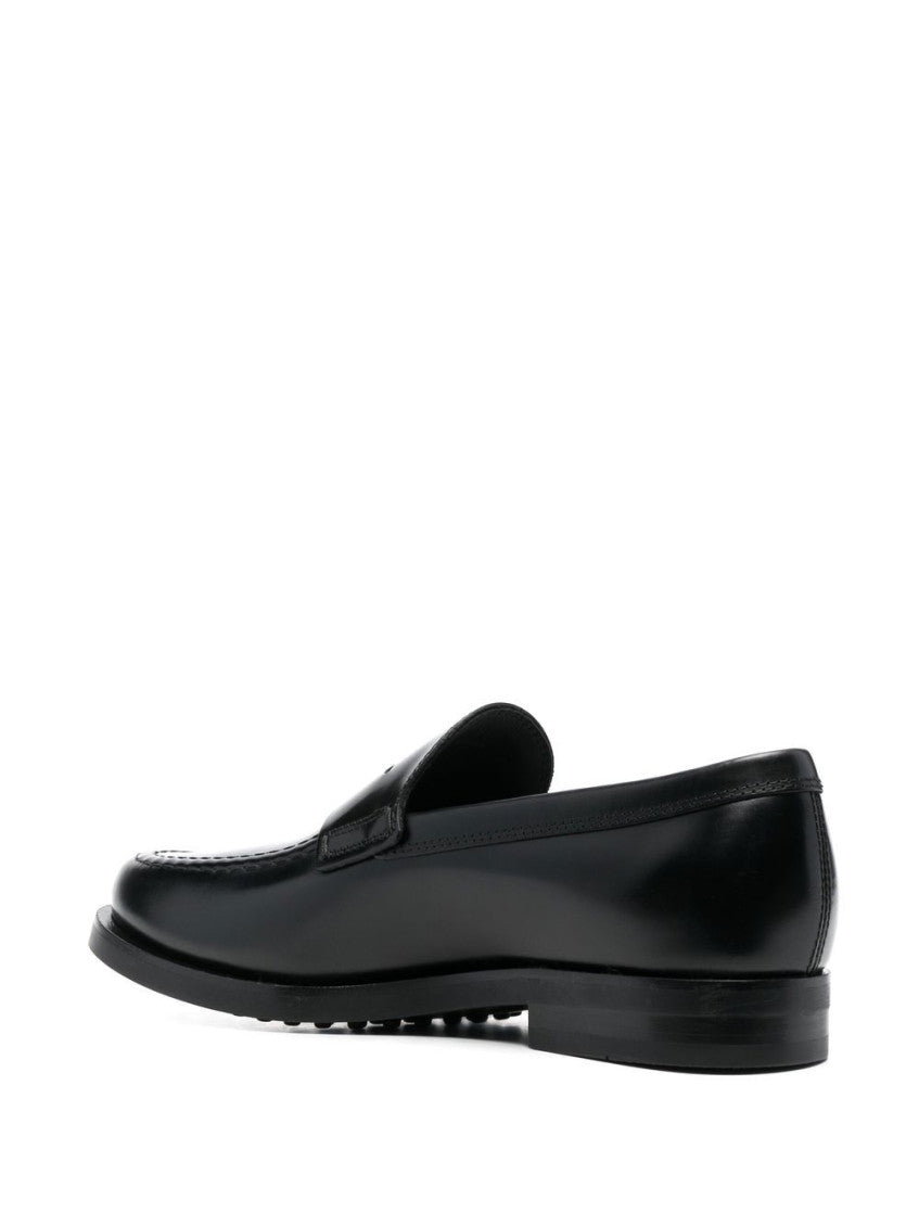 Black Leather Loafers 7