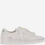 White Lace Up Sneakers 1