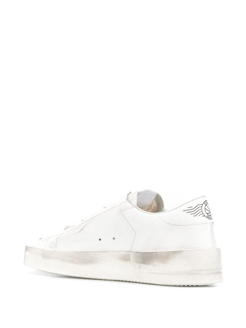 White Lace Up Sneakers 3