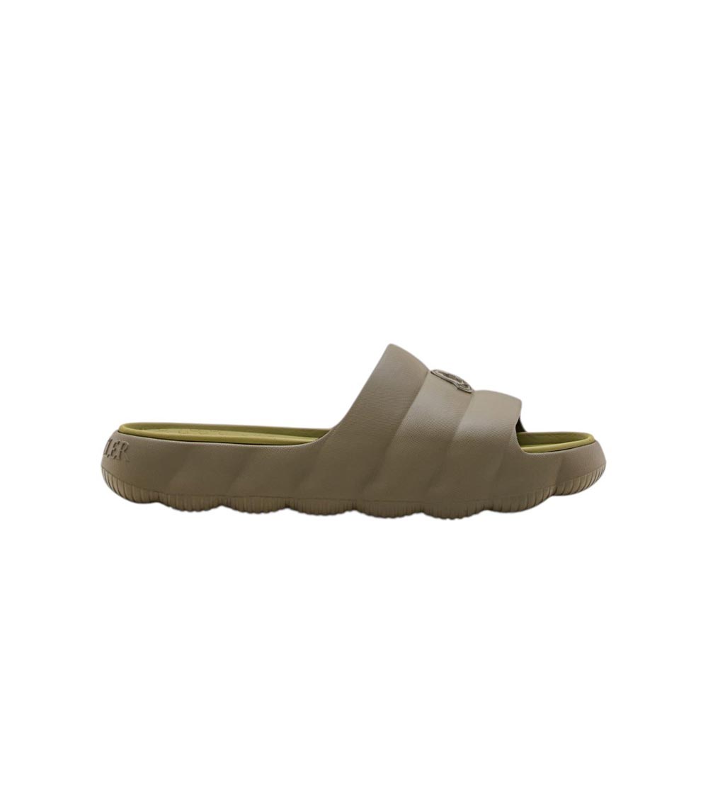 Green Slip On Slides 1