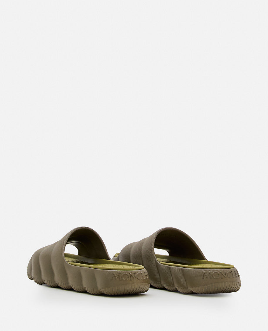 Green Slip On Slides 3