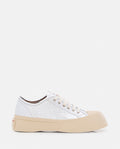 Silver Lace Up Sneakers 1