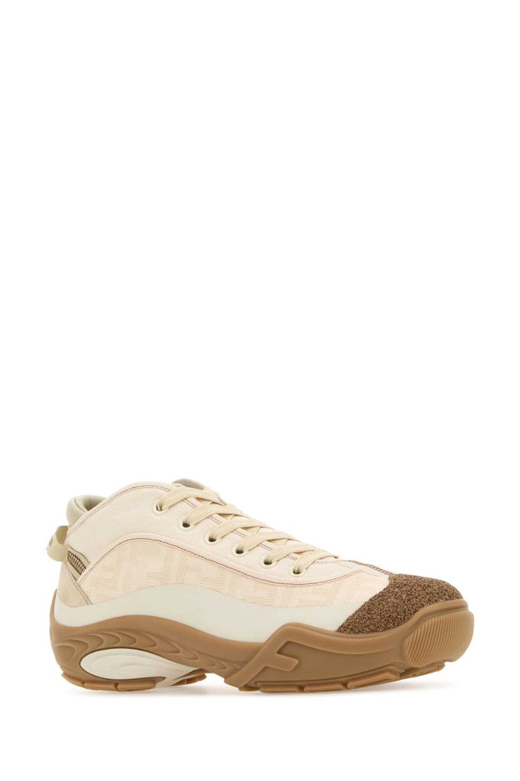 Multicolor Fabric Fendi Lab Sneakers 2