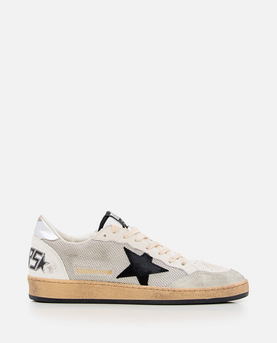 Silver Lace Up Sneakers 1