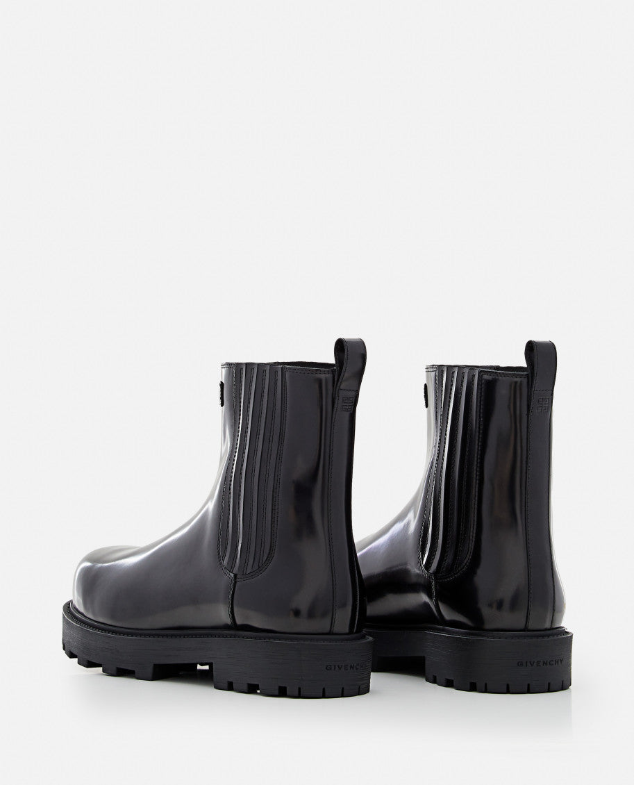 Black Slip On Boots 3