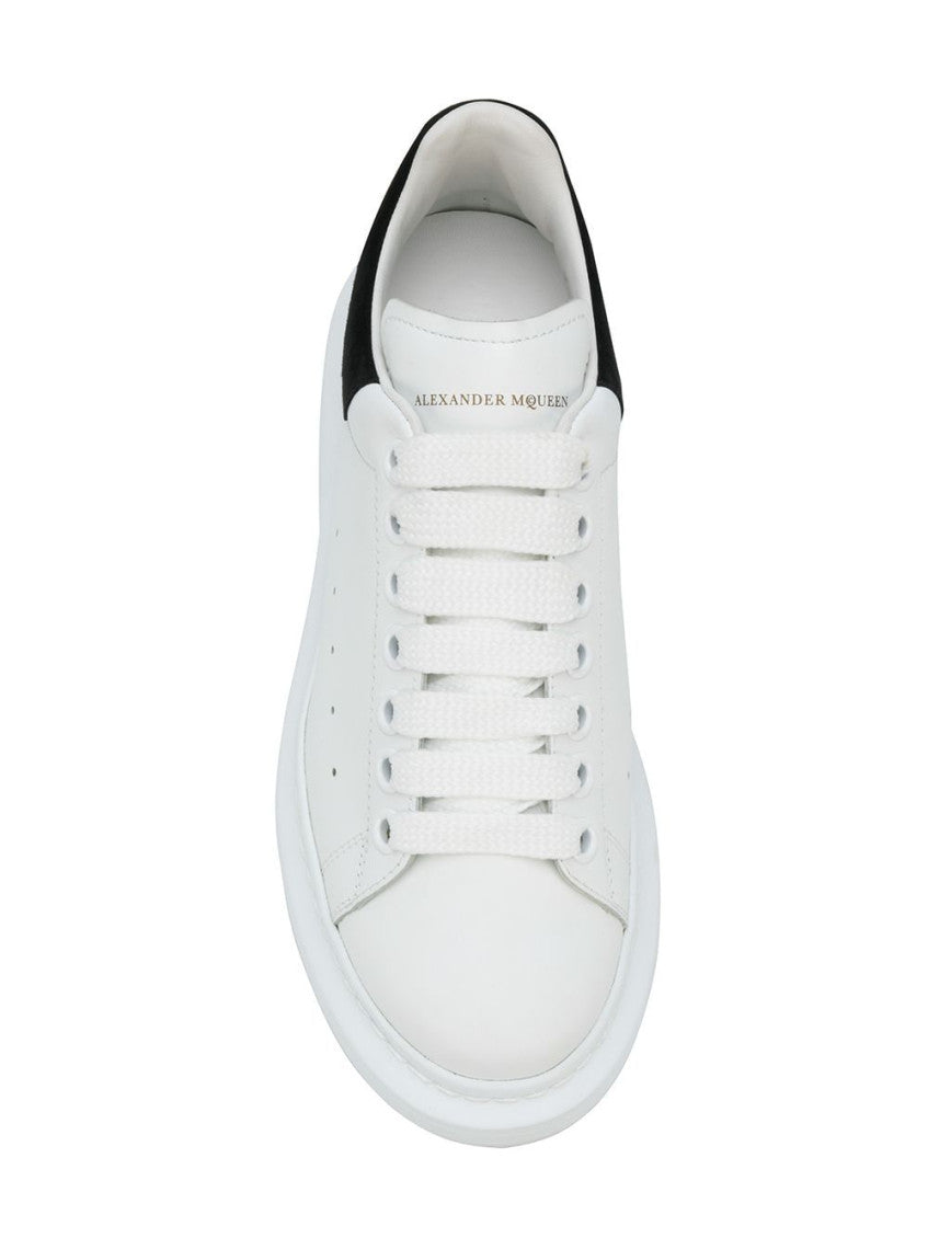 BlackWhite Leather Sneakers 3