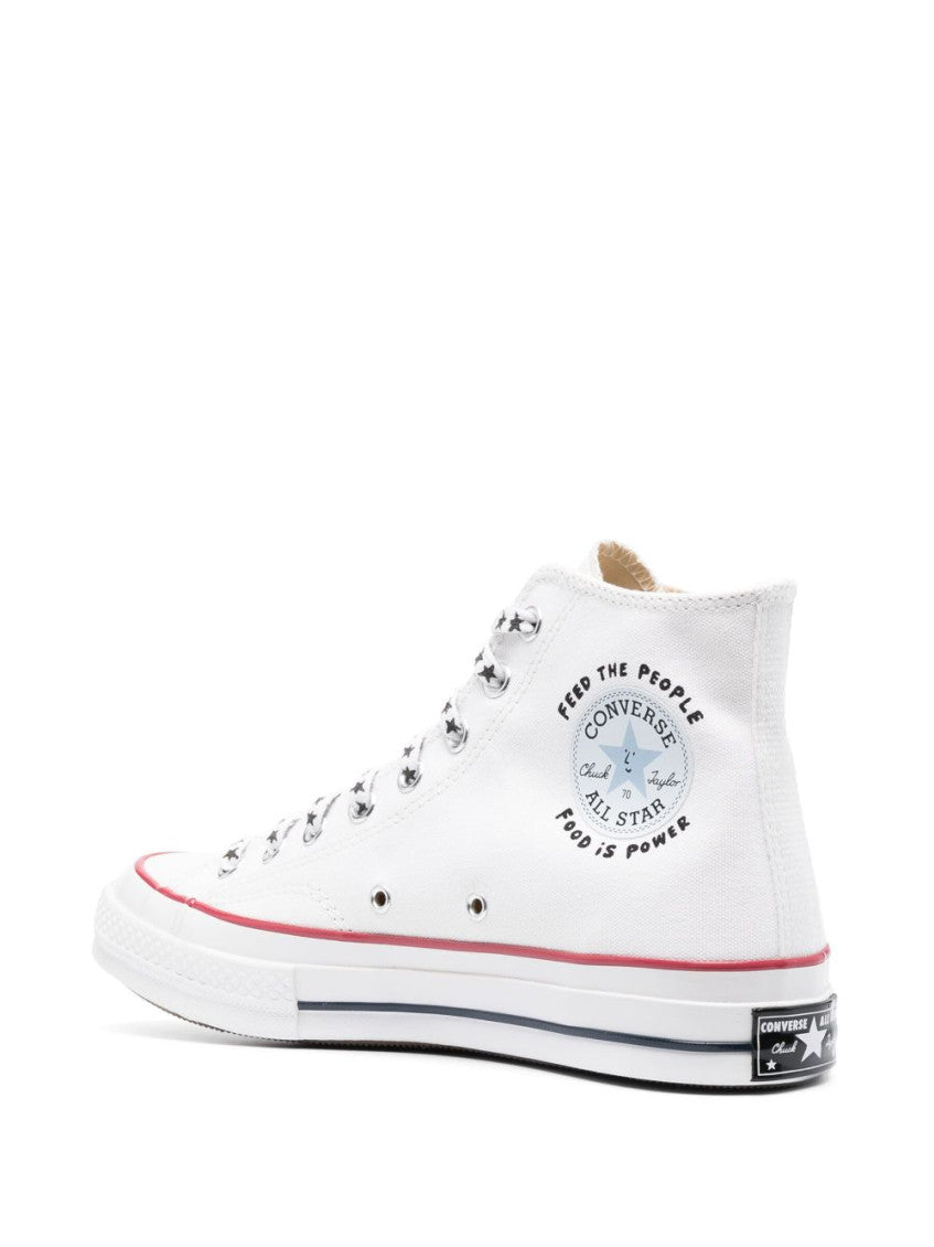 White White Converse Chuck 70 Sneakers 3