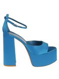 Blue Slingback Heels 1