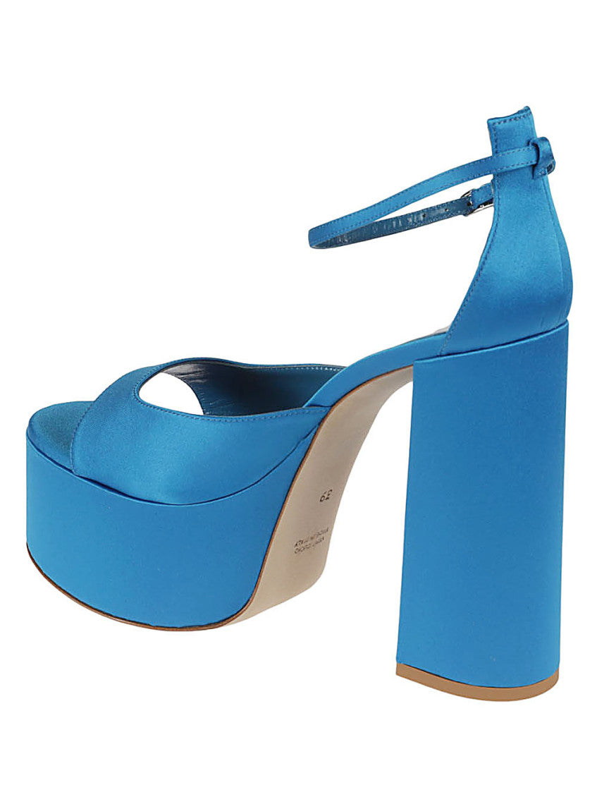 Blue Slingback Heels 2
