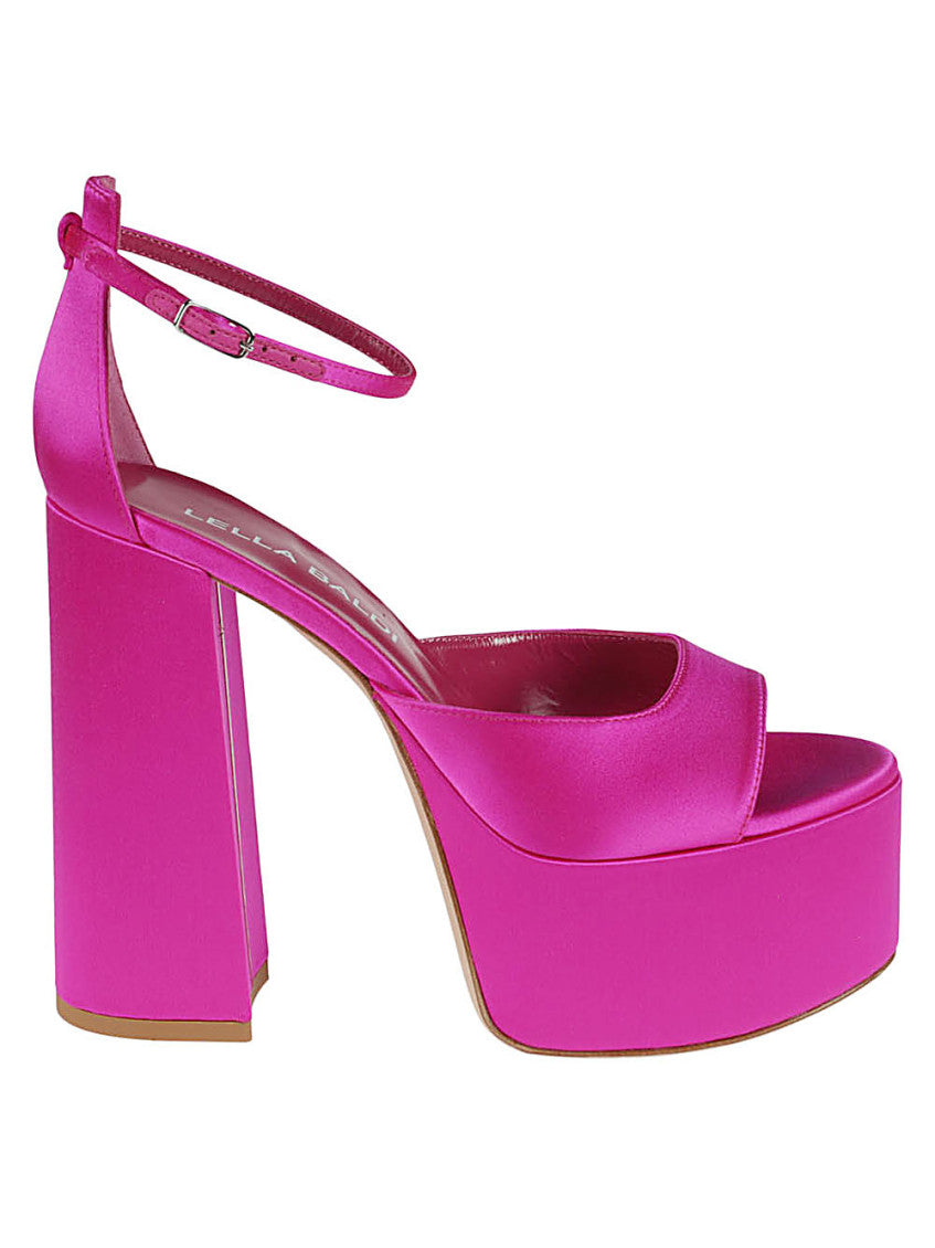 Fuchsia Fuchsia Slingback Heels 1