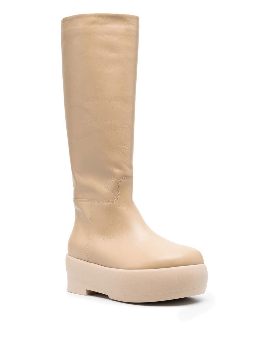 Tubular chunky-sole boots 2