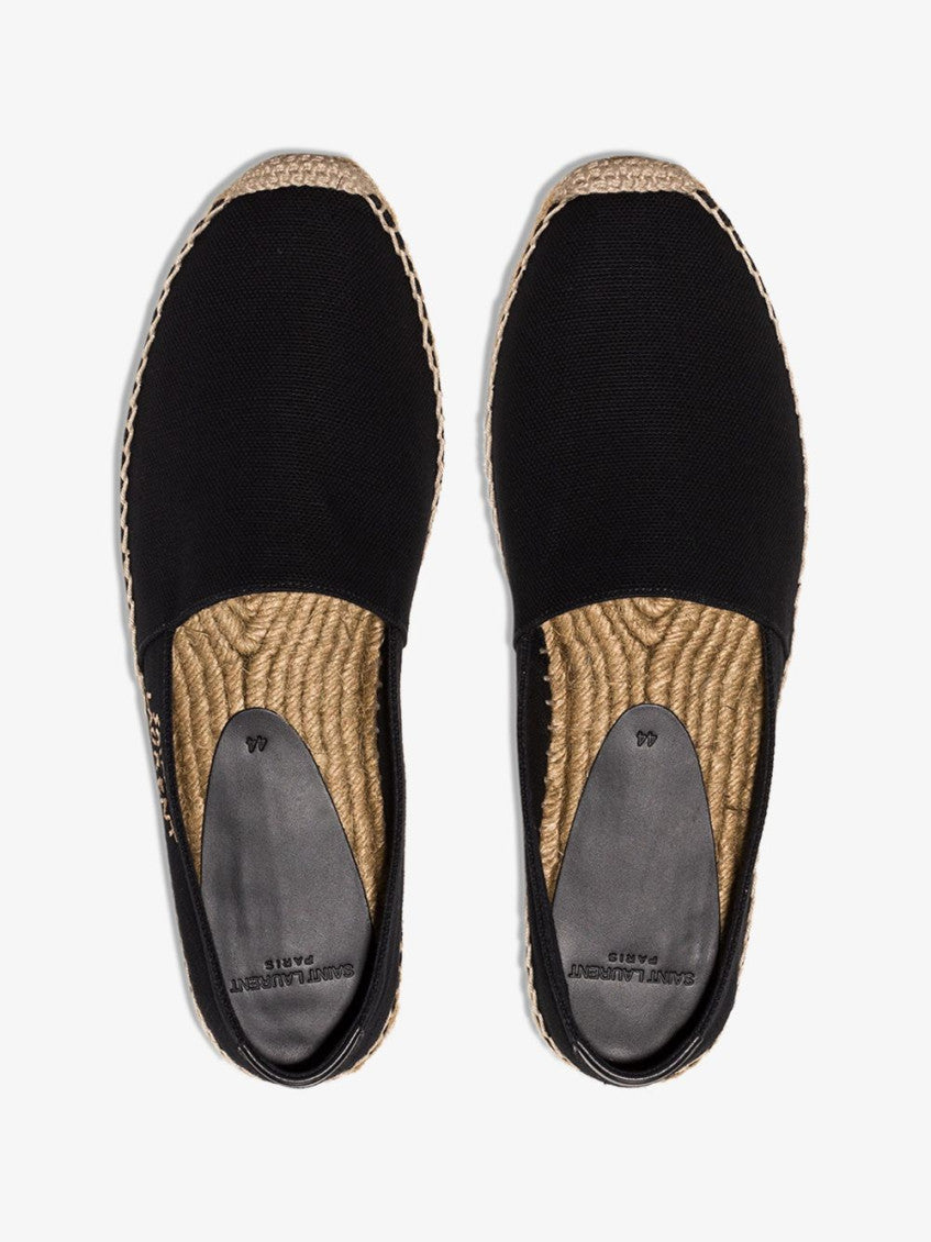 Black Black  Signature Canvas Espadrilles 10