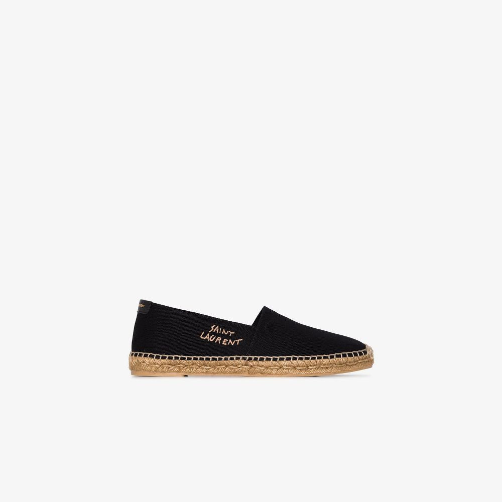 Black Black  Signature Canvas Espadrilles 6