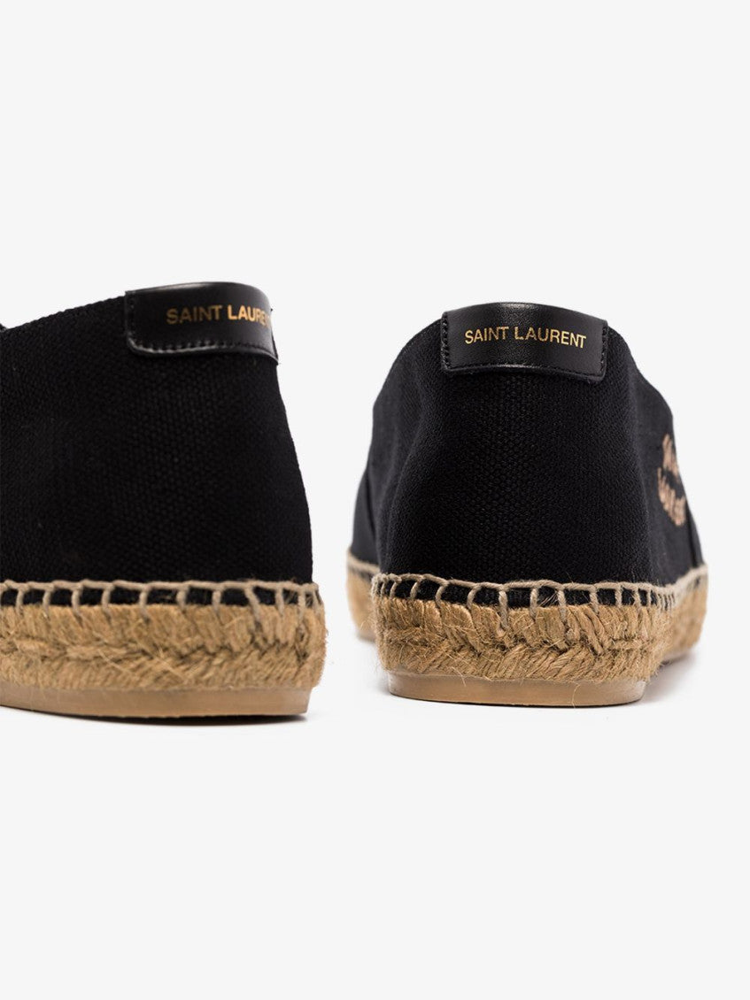 Black Black  Signature Canvas Espadrilles 9