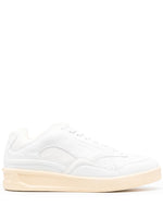 White Leather Sneakers 1