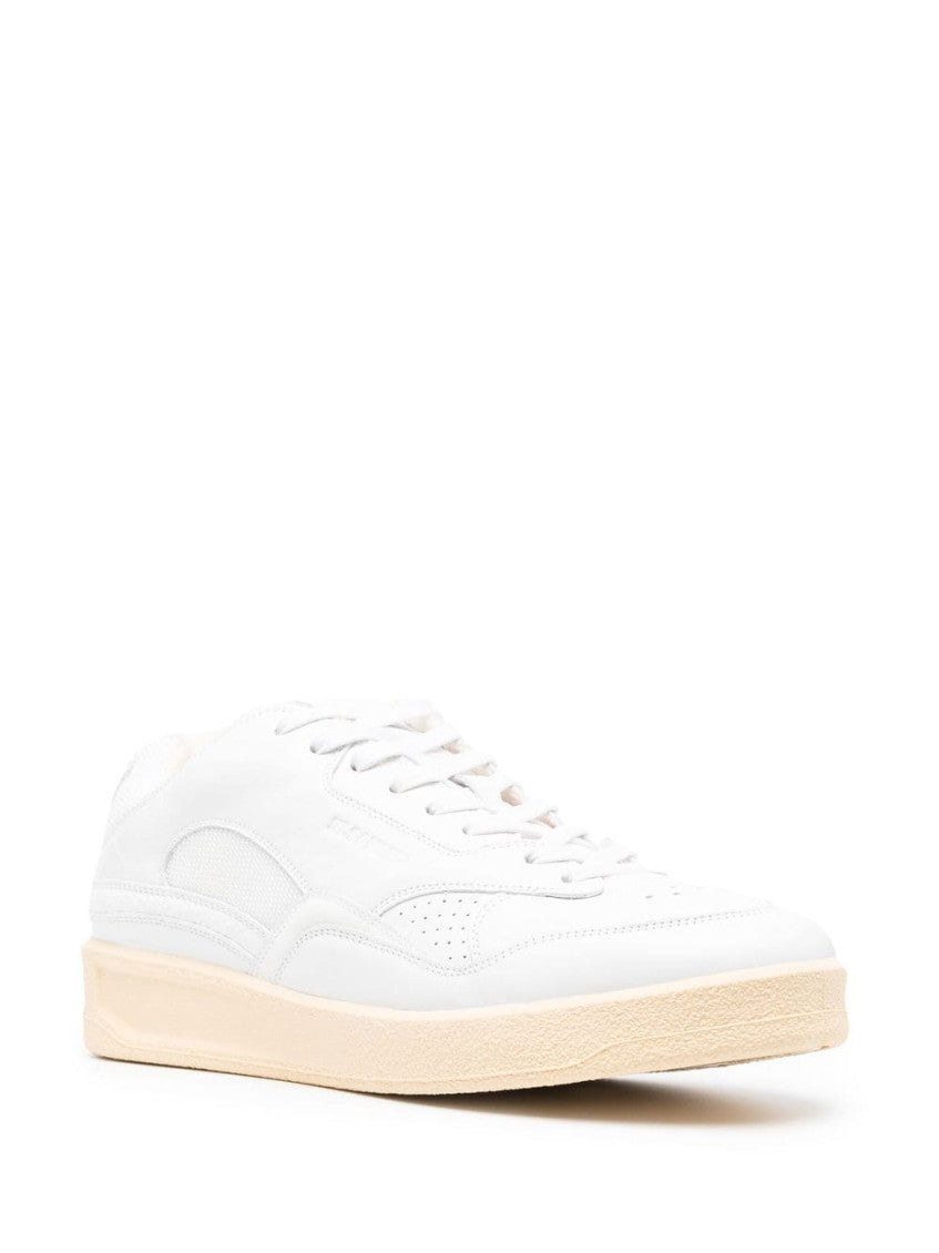 White Leather Sneakers 2