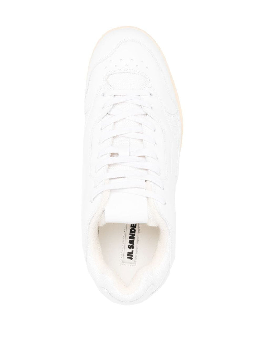 White Leather Sneakers 3