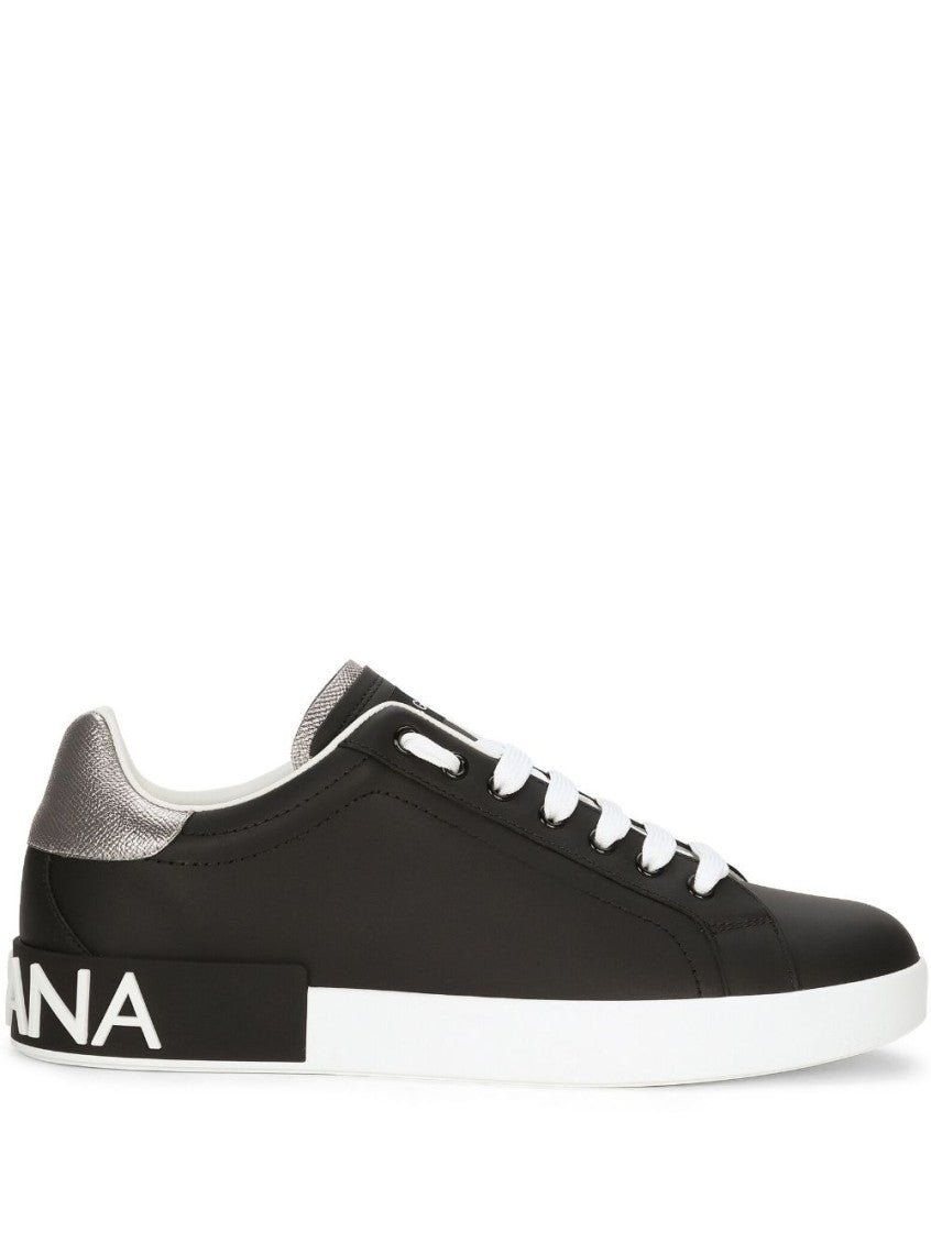 Black Portofino Sneakers 1