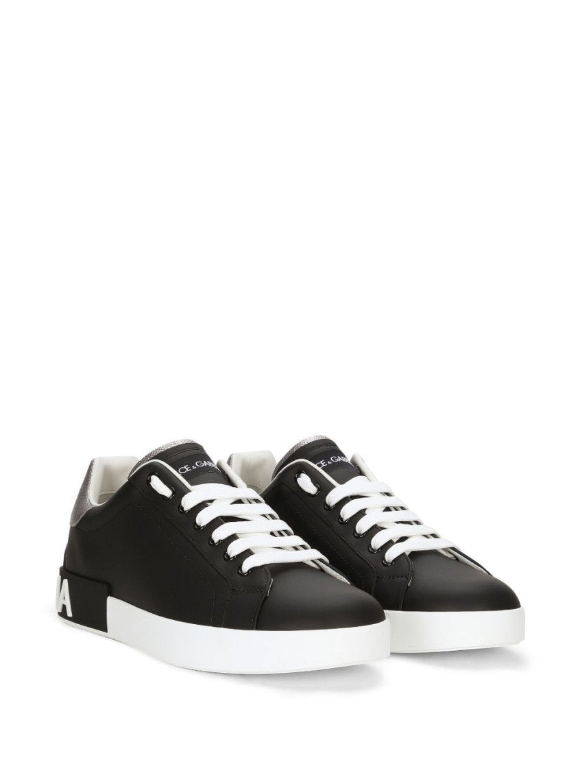 Black Portofino Sneakers 2
