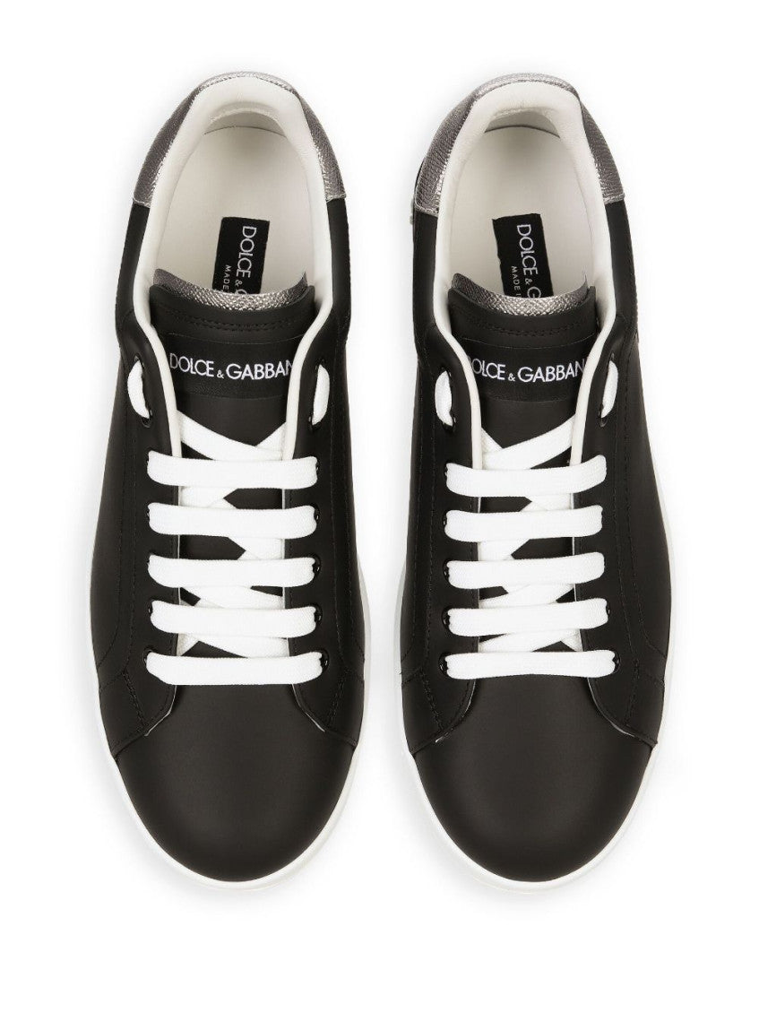 Black Portofino Sneakers 4