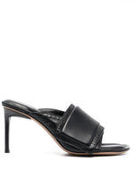 Black Slip On Heels 1
