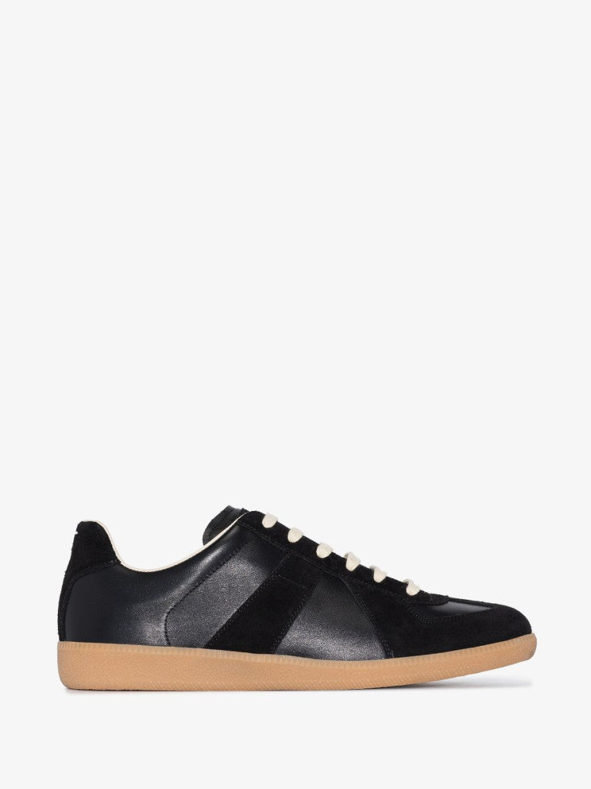 Black Round Toe Sneakers 7