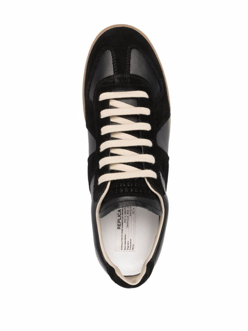 Black Round Toe Sneakers 8