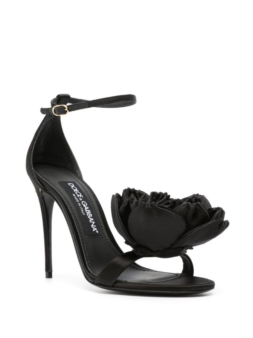 Keira satin heel sandals 2
