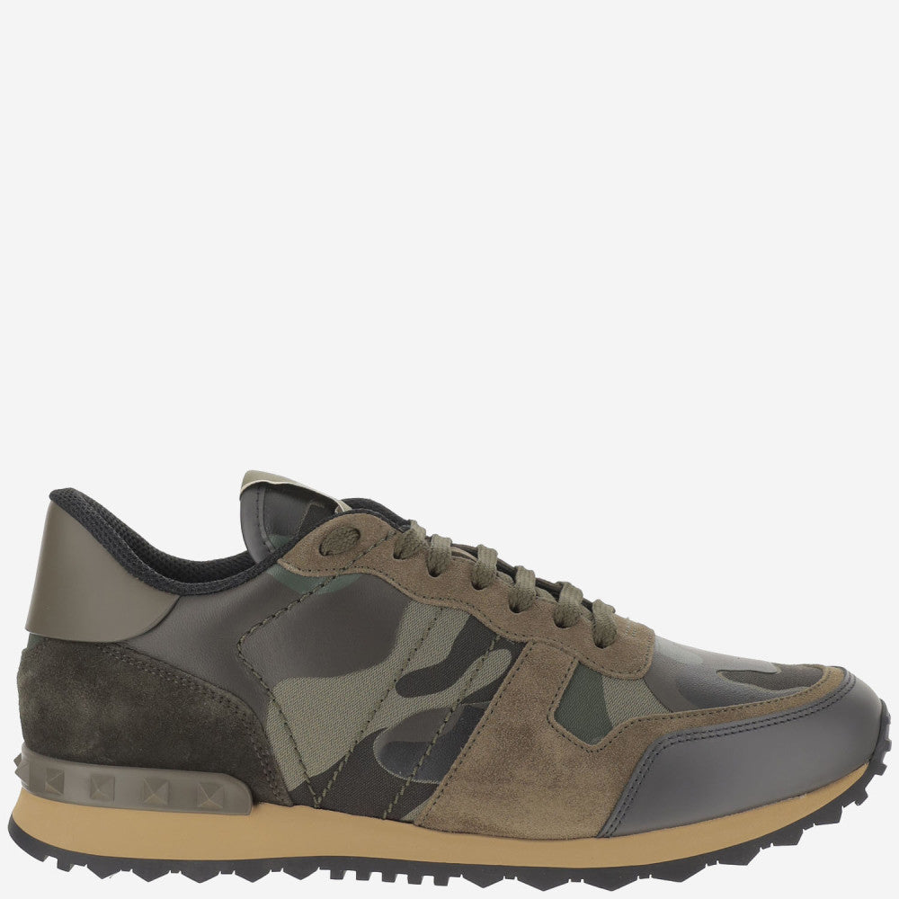 Green Lace Up Sneakers 1