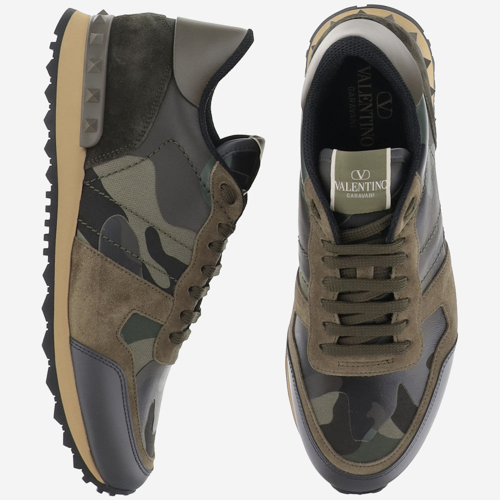 Green Lace Up Sneakers 2