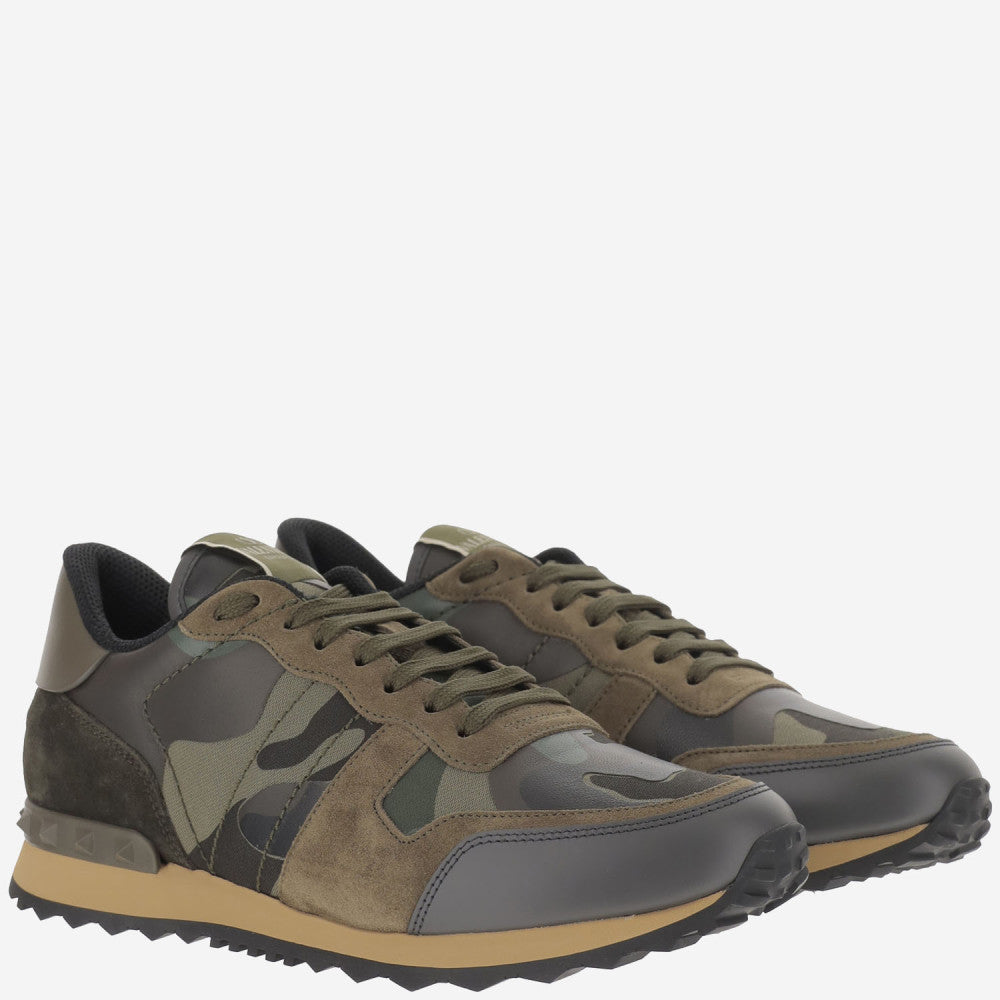 Green Lace Up Sneakers 3