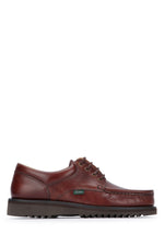 Dark Brown Leather Dress Shoes 1