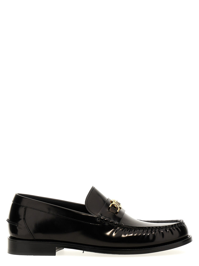 Black Leather Loafers 1