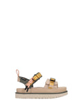 Sand Castle Color Block Sandals 1
