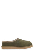Green Solid Tasman Slippers 1