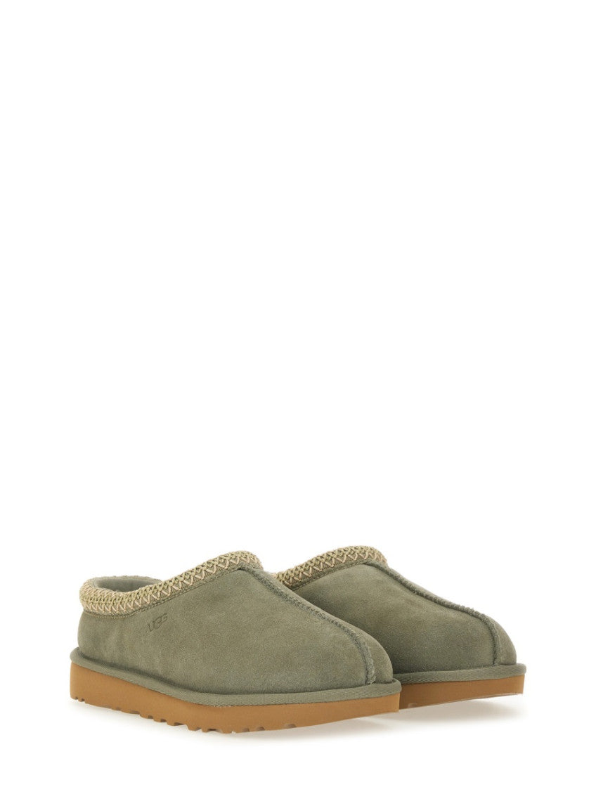 Green Braided Tasman Slippers 3