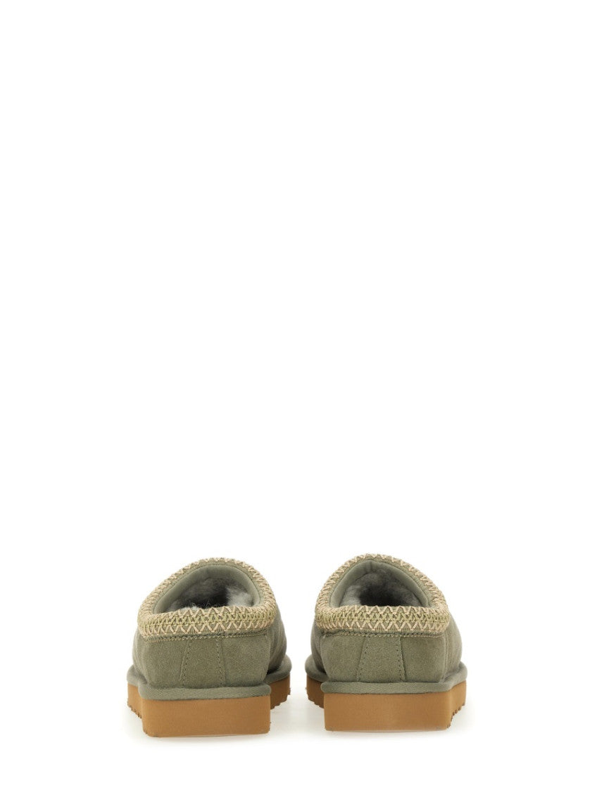 Green Braided Tasman Slippers 4
