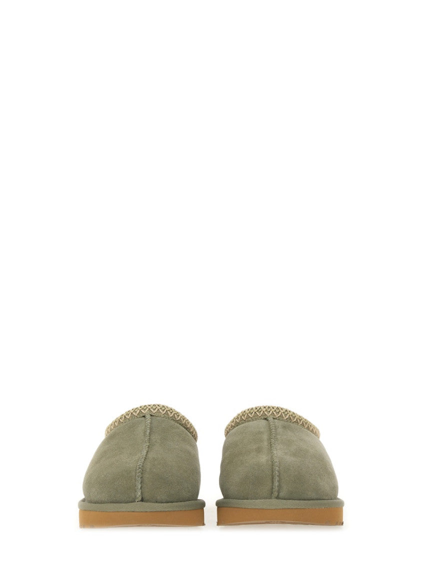 Green Braided Tasman Slippers 5