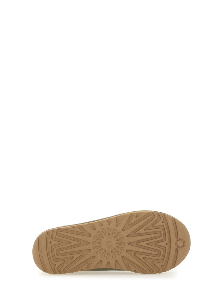Green Braided Tasman Slippers 6