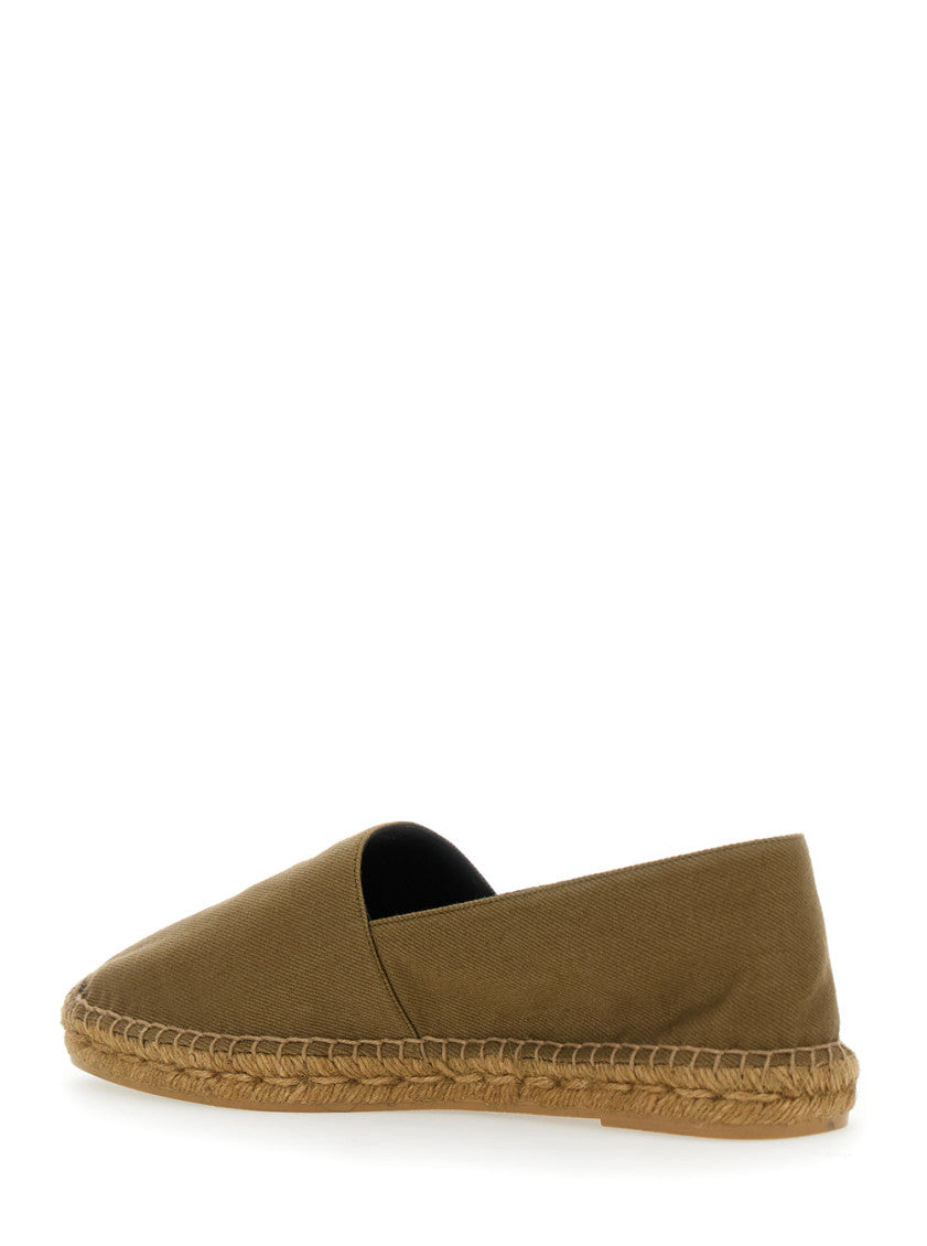 Green Slip On Espadrilles 3