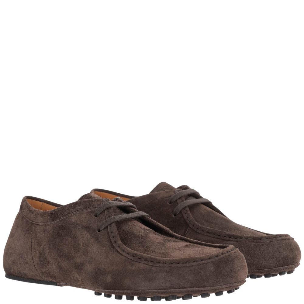 Dark Brown Solid Loafers 2