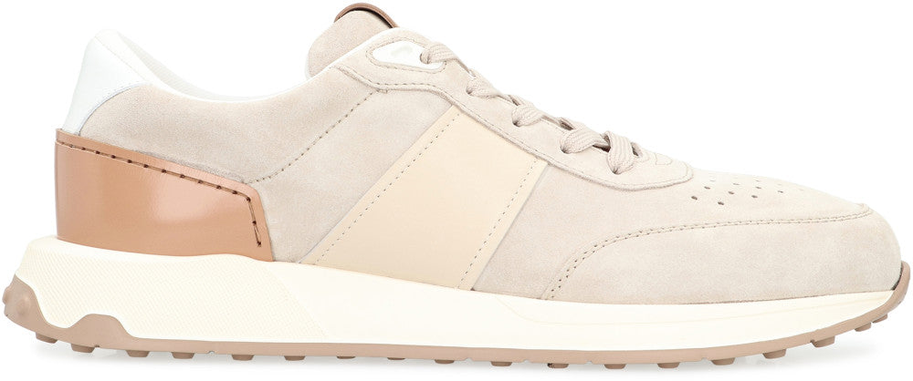 Beige Suede Sneakers 2