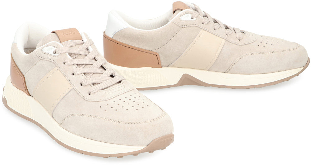 Beige Suede Sneakers 3