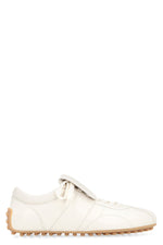 White Lace Up Sneakers 1
